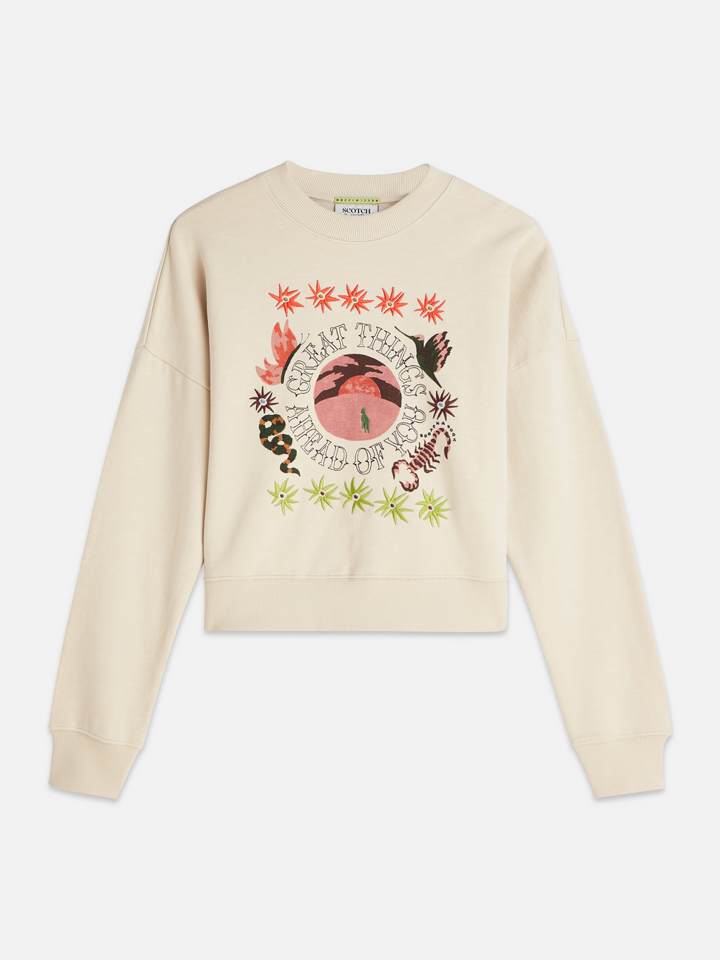 Artwork Relaxed-Fit Sweatshirt