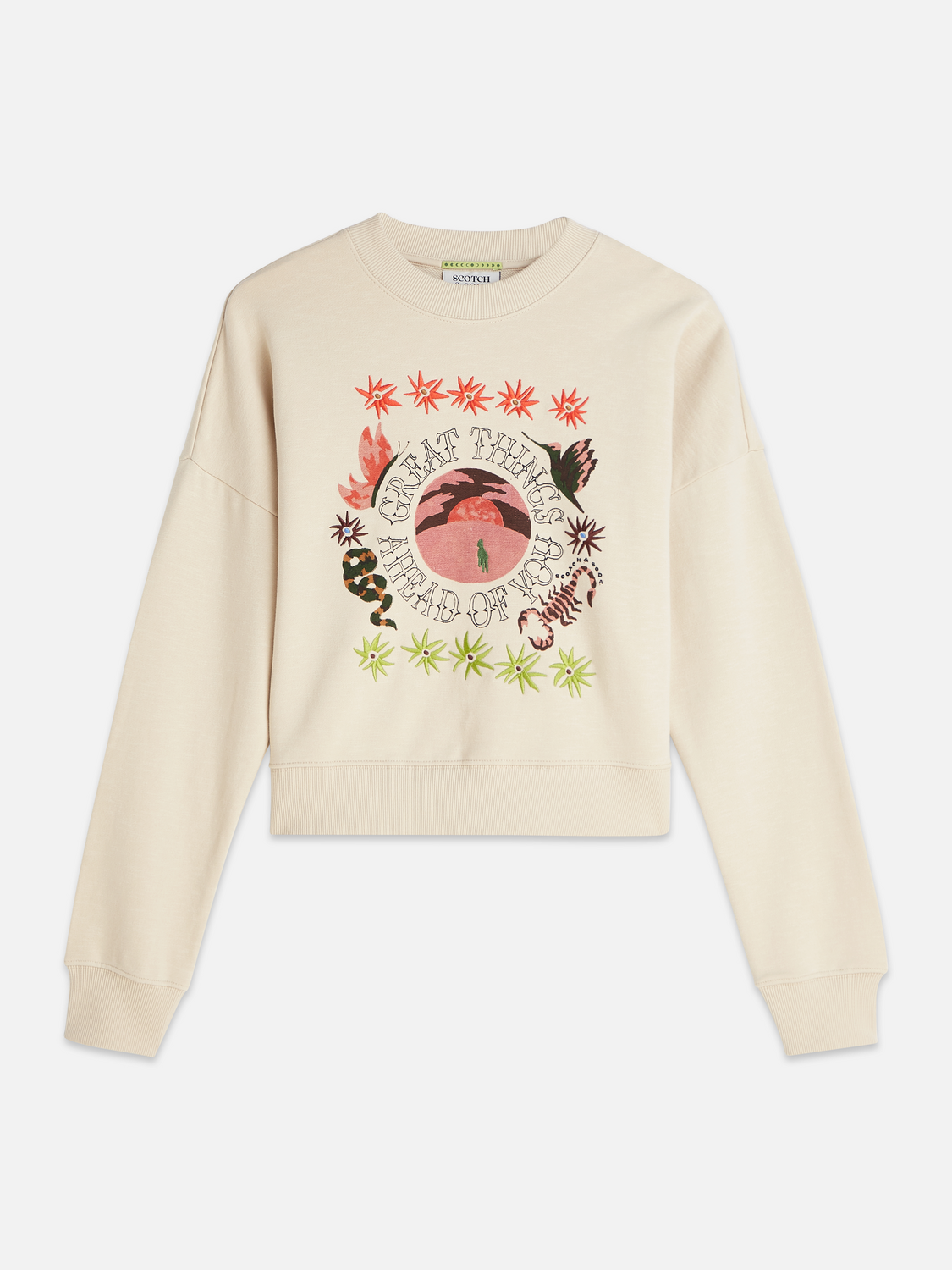 Artwork Relaxed-Fit Sweatshirt