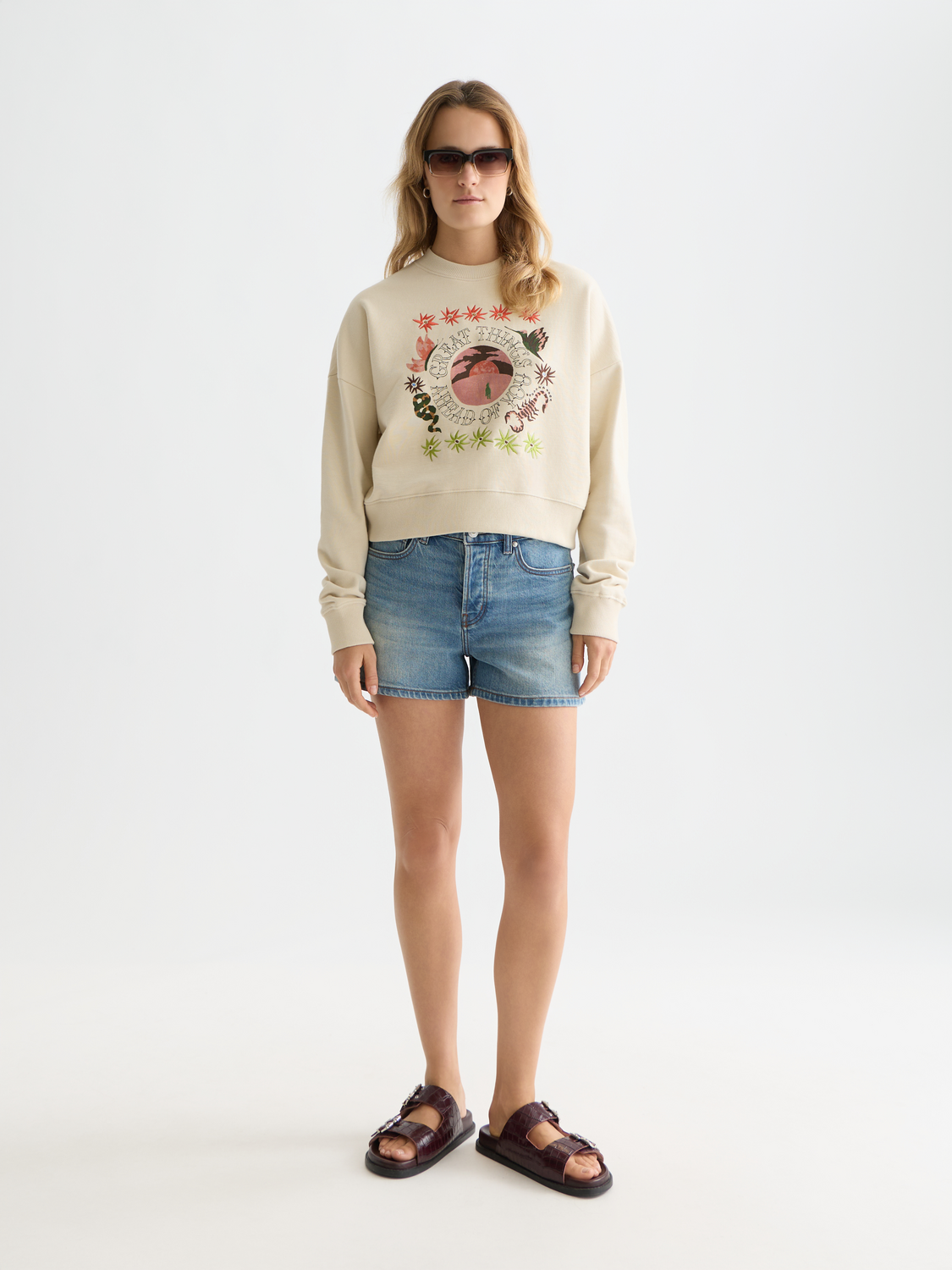 Artwork Relaxed-Fit Sweatshirt