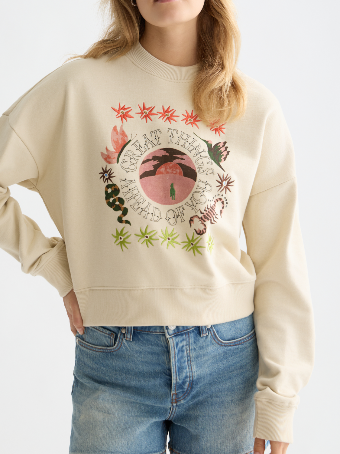 Artwork Relaxed-Fit Sweatshirt