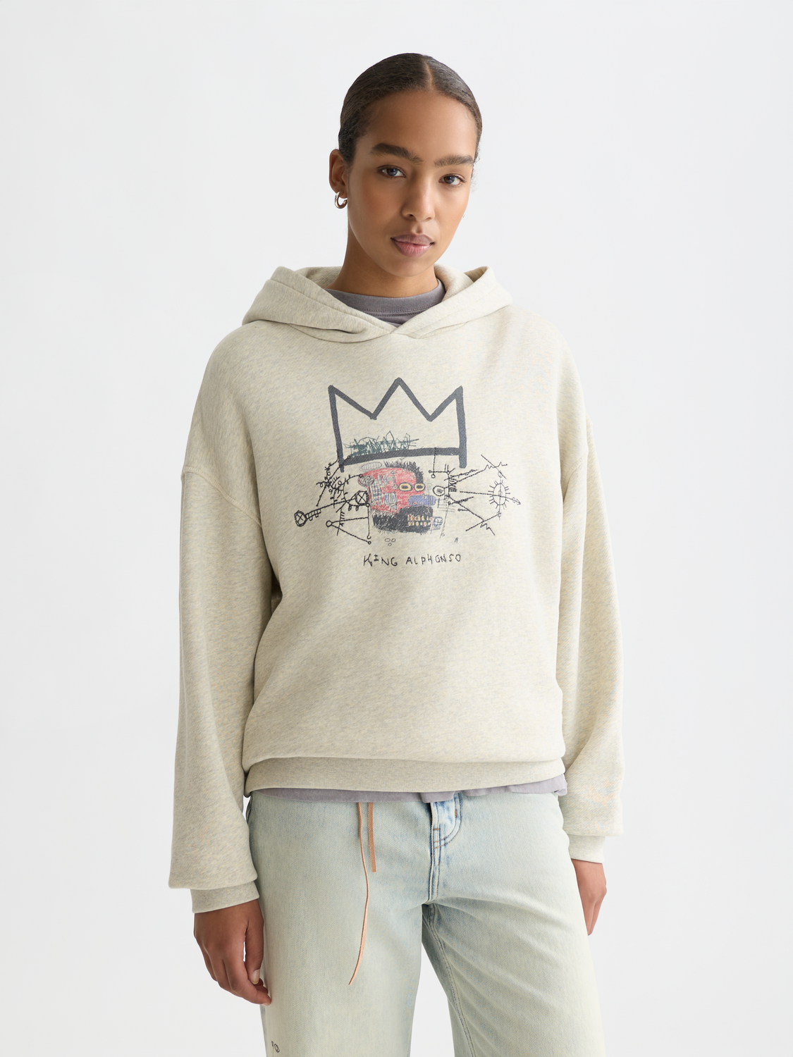 Scotch & Soda x Basquiat Washed Artwork Hoodie