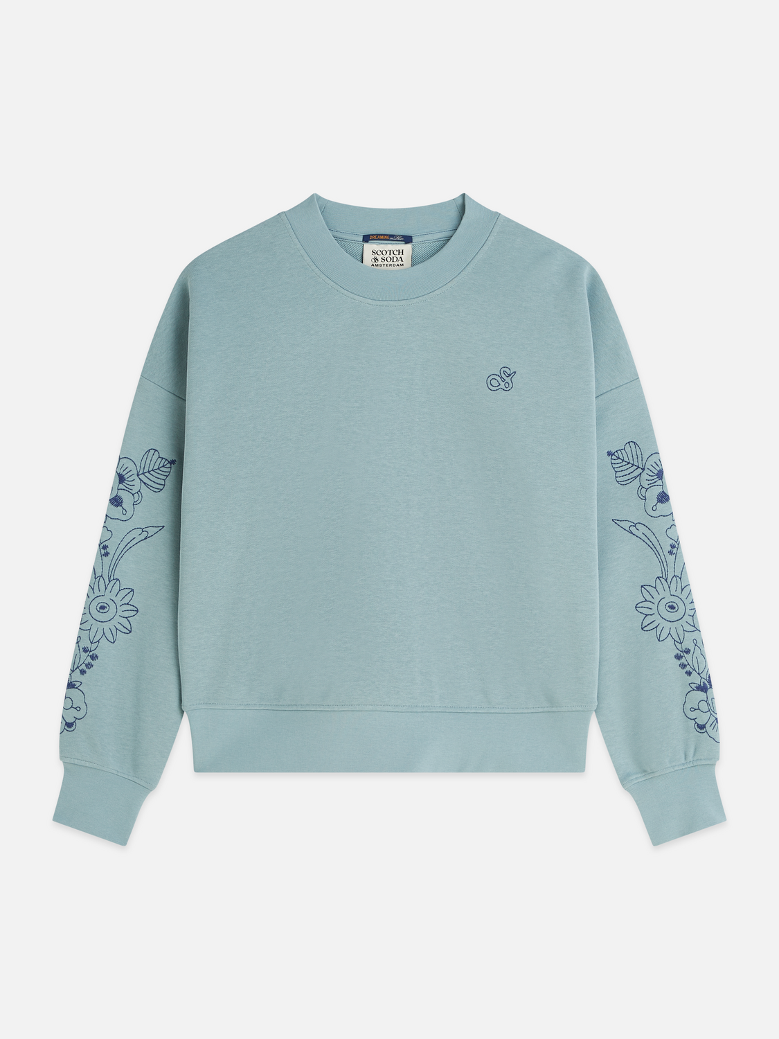 Embroidered Relaxed-Fit Sweatshirt