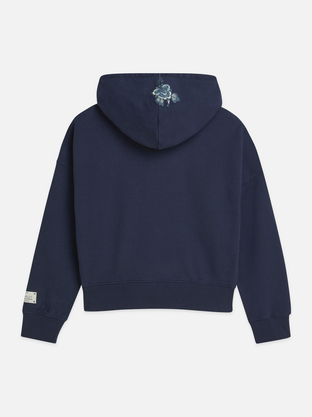 Scotch & Soda x Royal Delft Embroidered Relaxed Hoodie