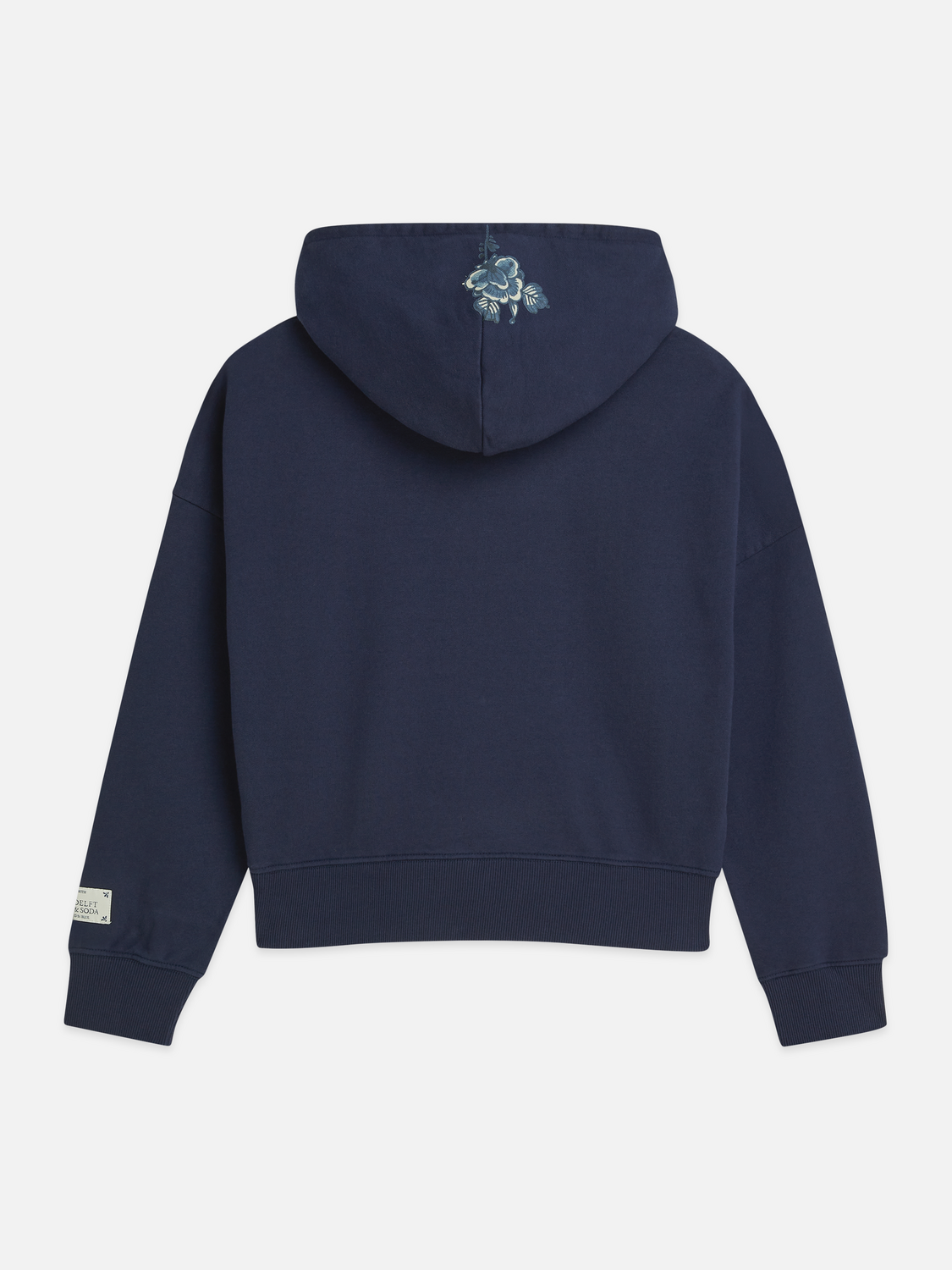 Scotch & Soda x Royal Delft Embroidered Relaxed Hoodie