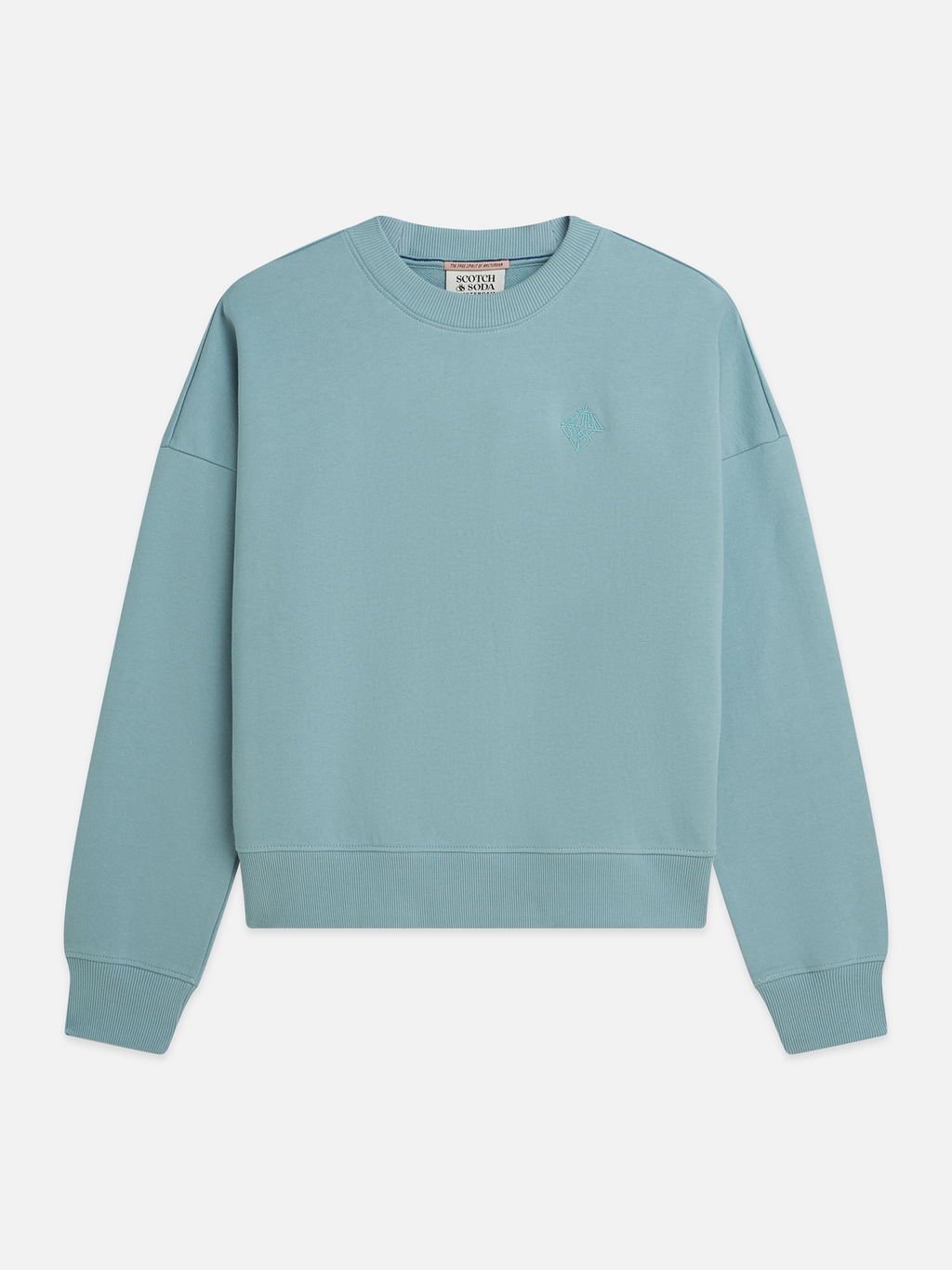 Embroidered Logo Relaxed-Fit Sweatshirt