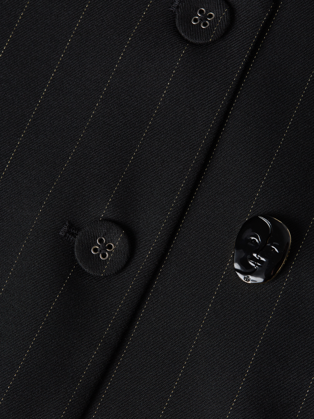 Pinstripe Tailored Gilet