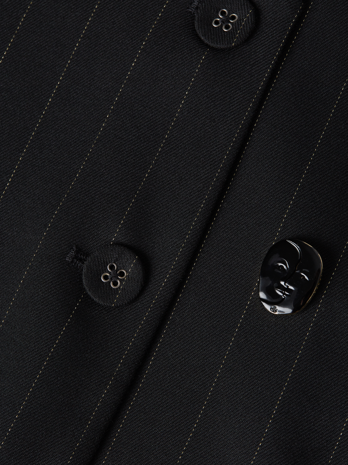 Pinstripe Tailored Gilet