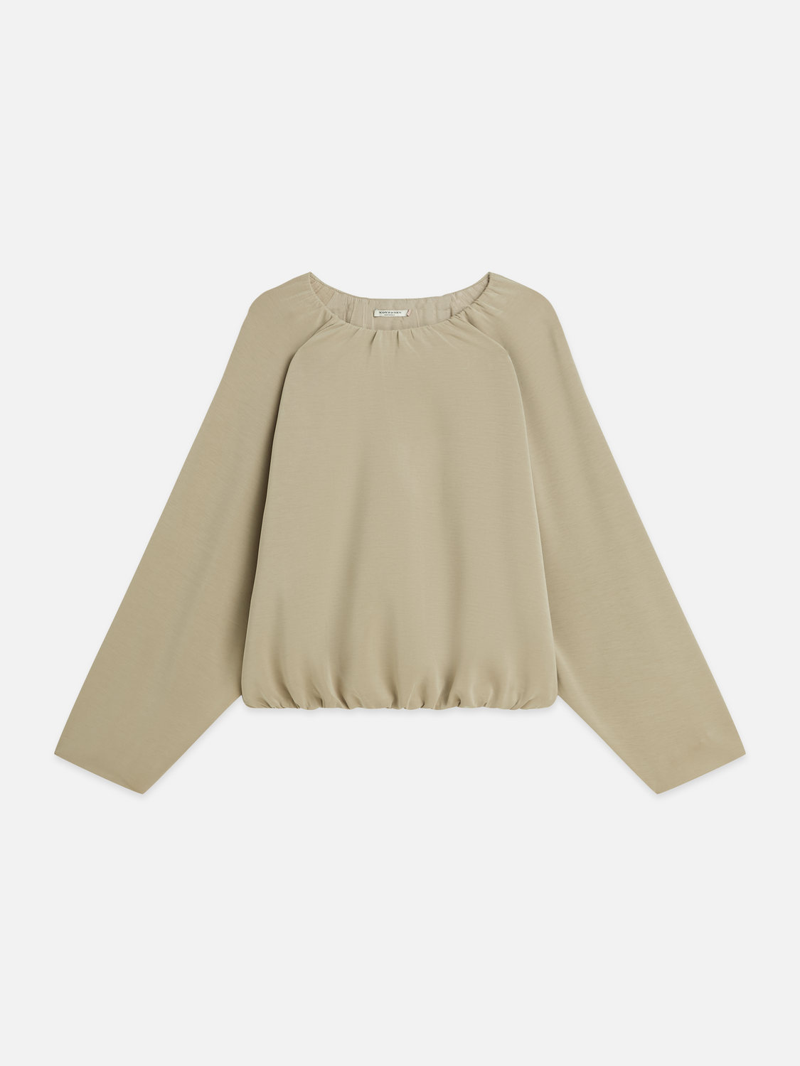 Lyocell-Blend Relaxed Sweatshirt
