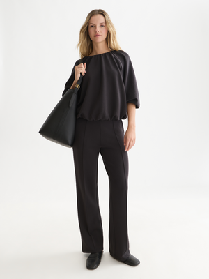 Gathered Tencel Sweatshirt