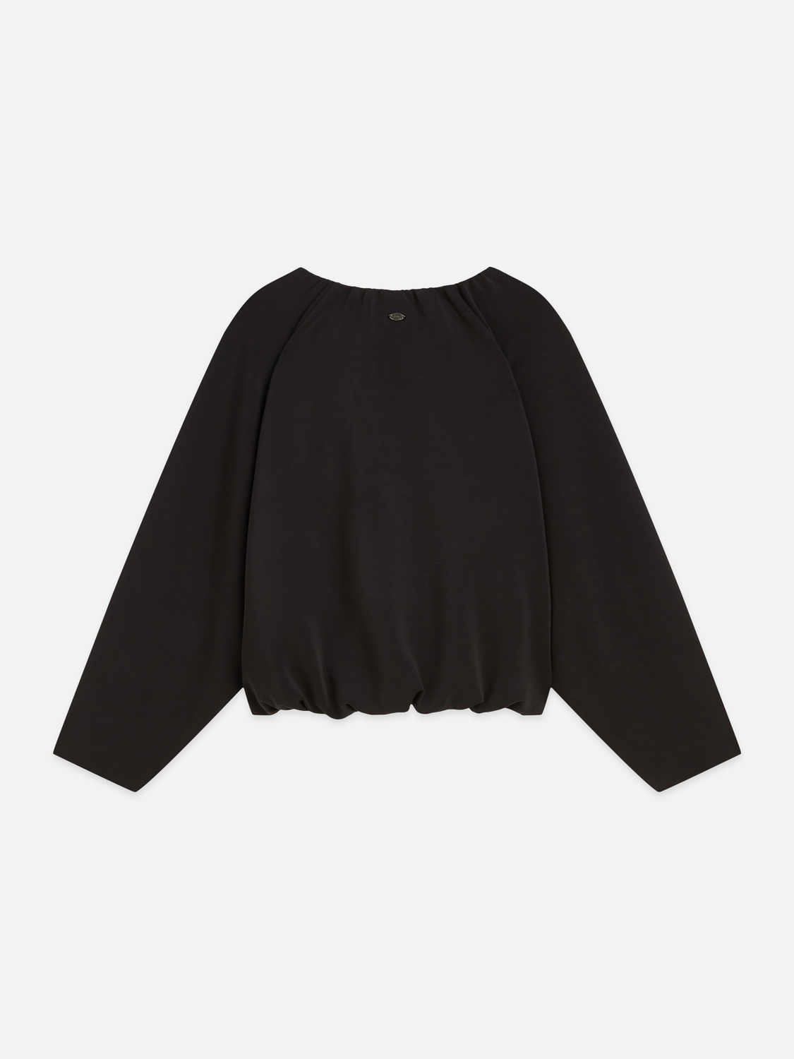 Gathered Tencel Sweatshirt