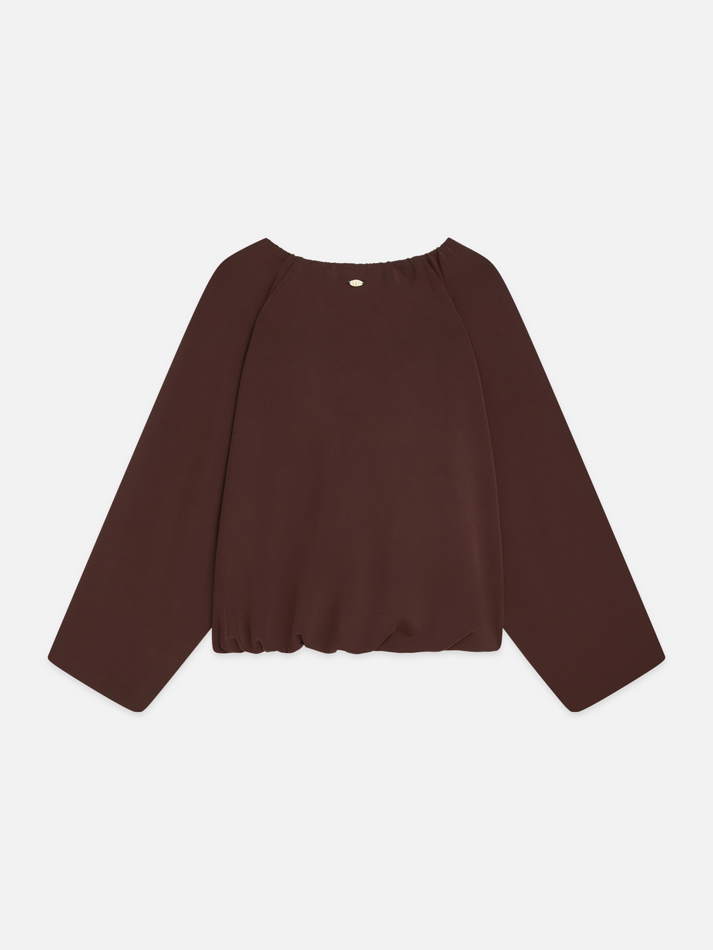 Gathered Tencel Sweatshirt