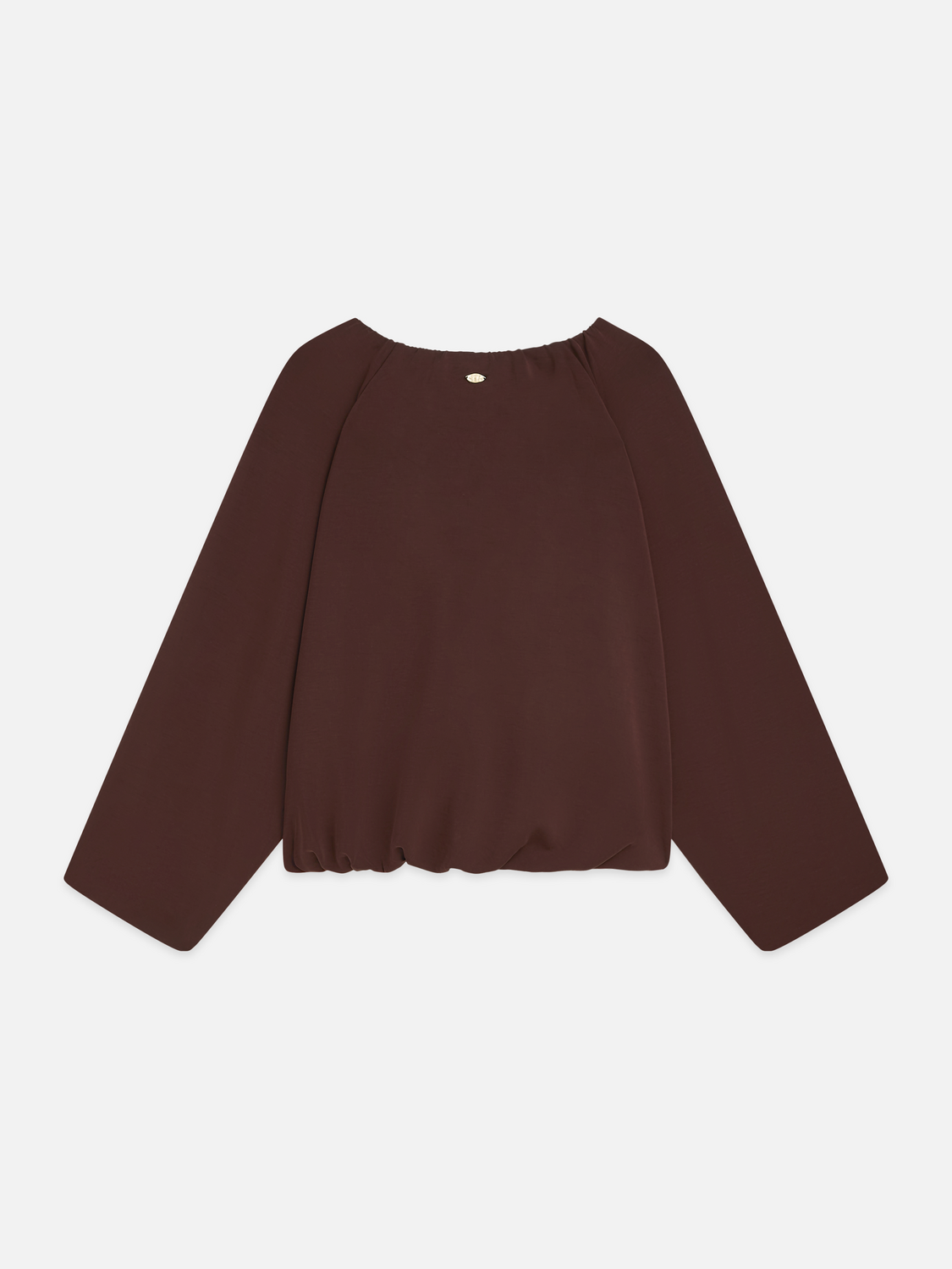 Gathered Tencel Sweatshirt
