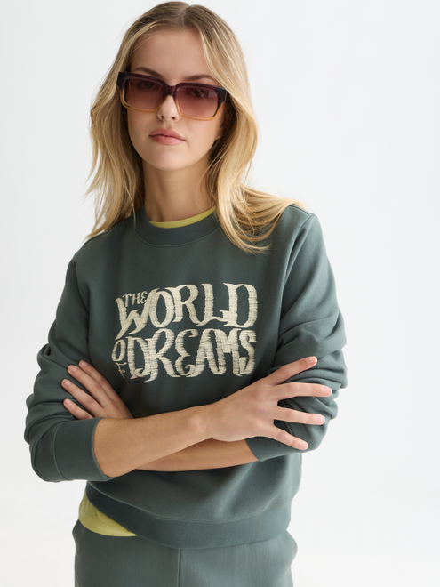 Chest Artwork Regular-Fit Sweatshirt