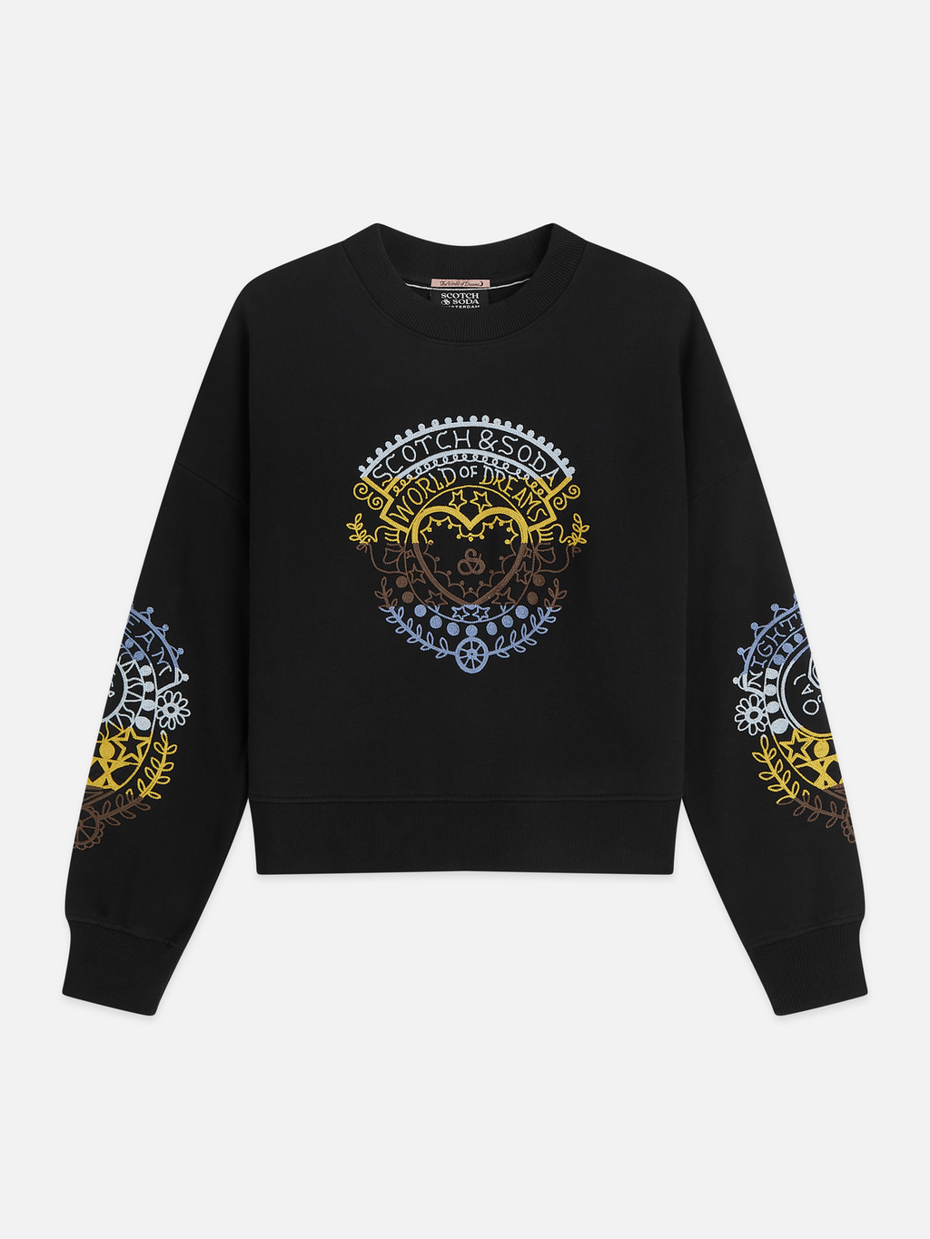 Relaxed Embroidered Cotton Sweatshirt