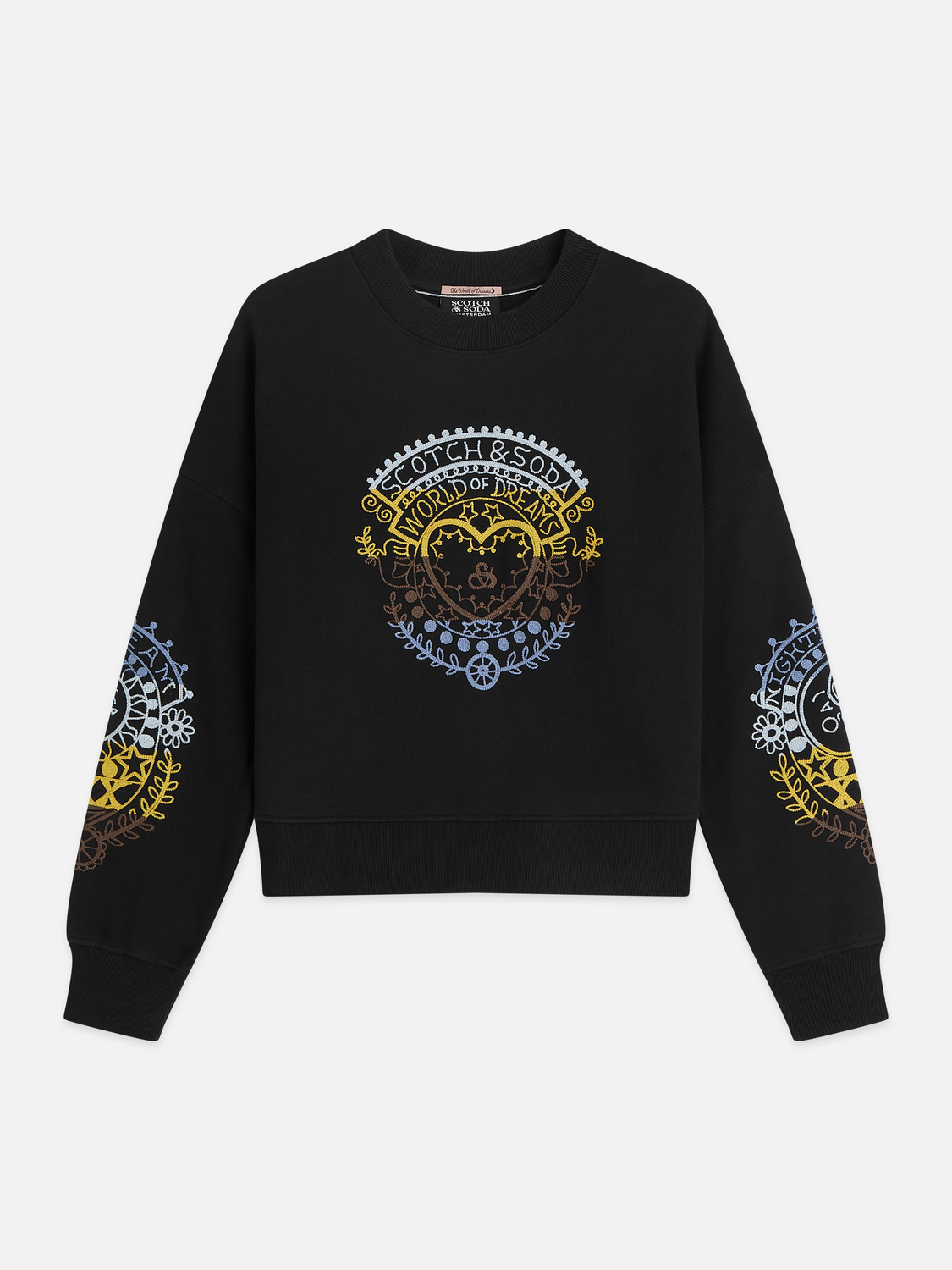 Relaxed Embroidered Cotton Sweatshirt