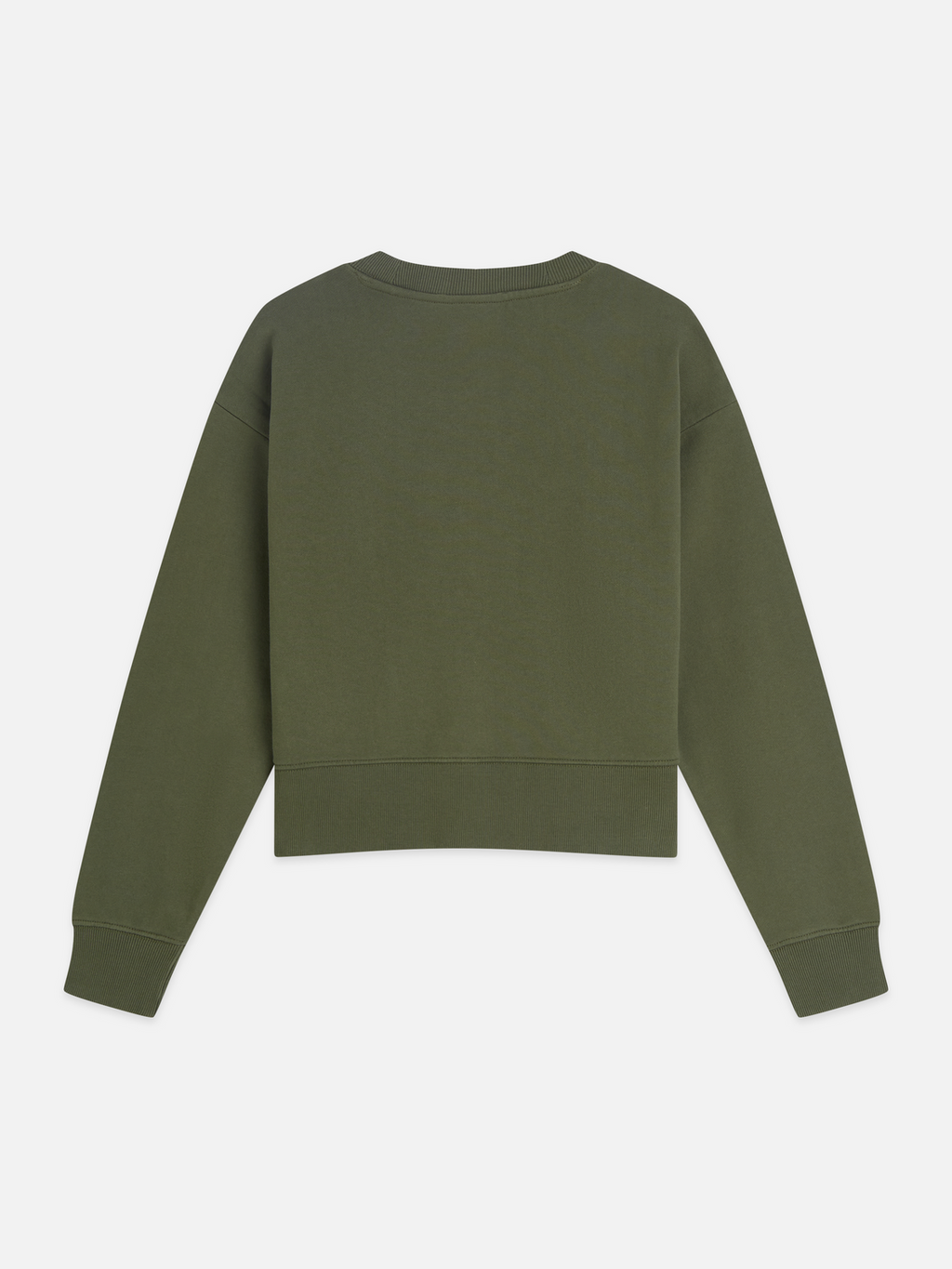 Sweat-shirt ample brodé de rubans