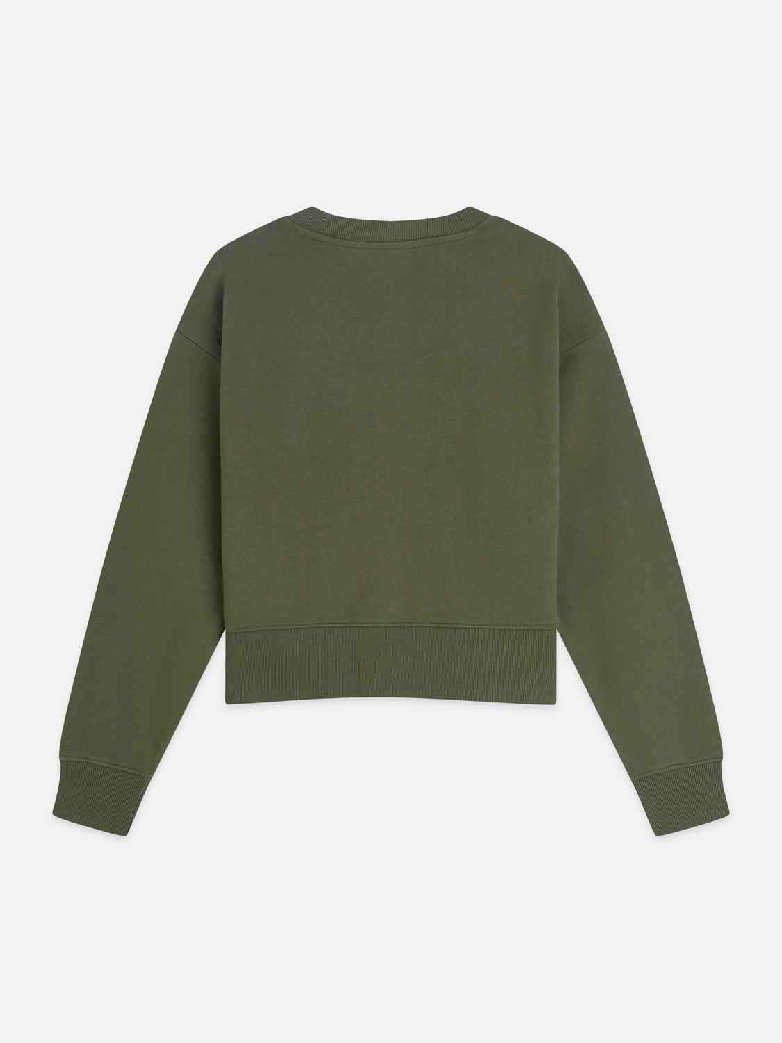 Sweat-shirt ample brodé de rubans