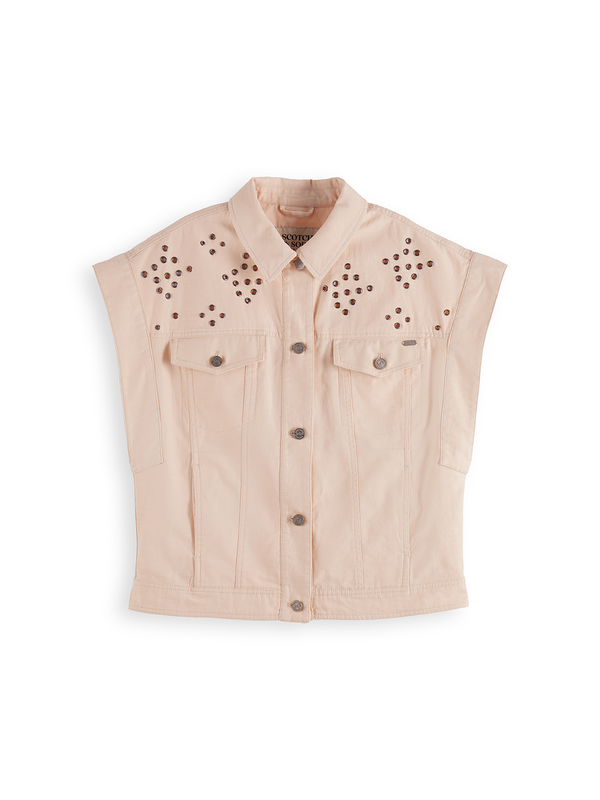 Cotton Sleeveless Festival Jacket