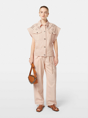 Cotton Sleeveless Festival Jacket