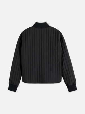 Quilted Reversible Bomber Jacket