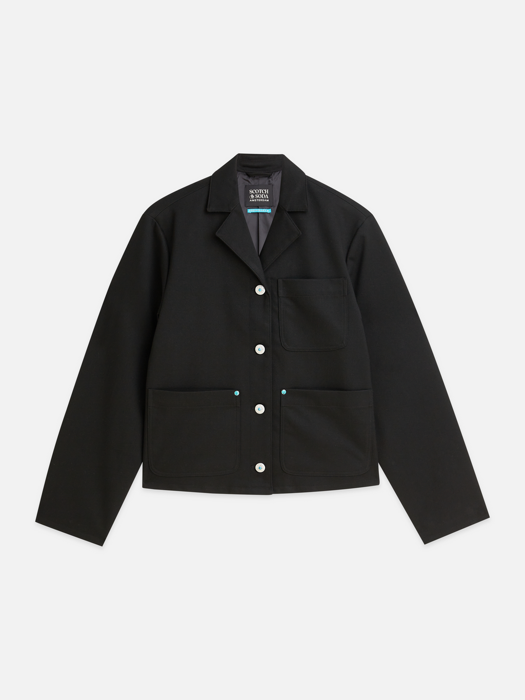 Detaillierte Jeansjacke im Western-Stil