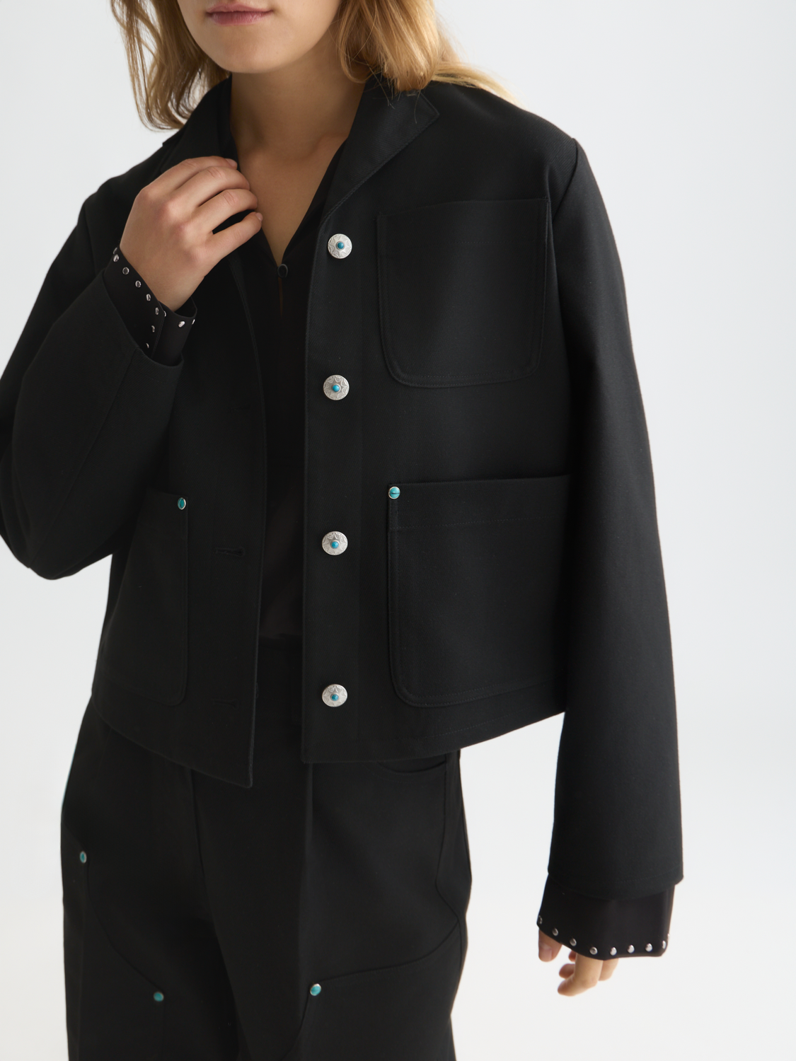 Western Detailed Trucker Jacket