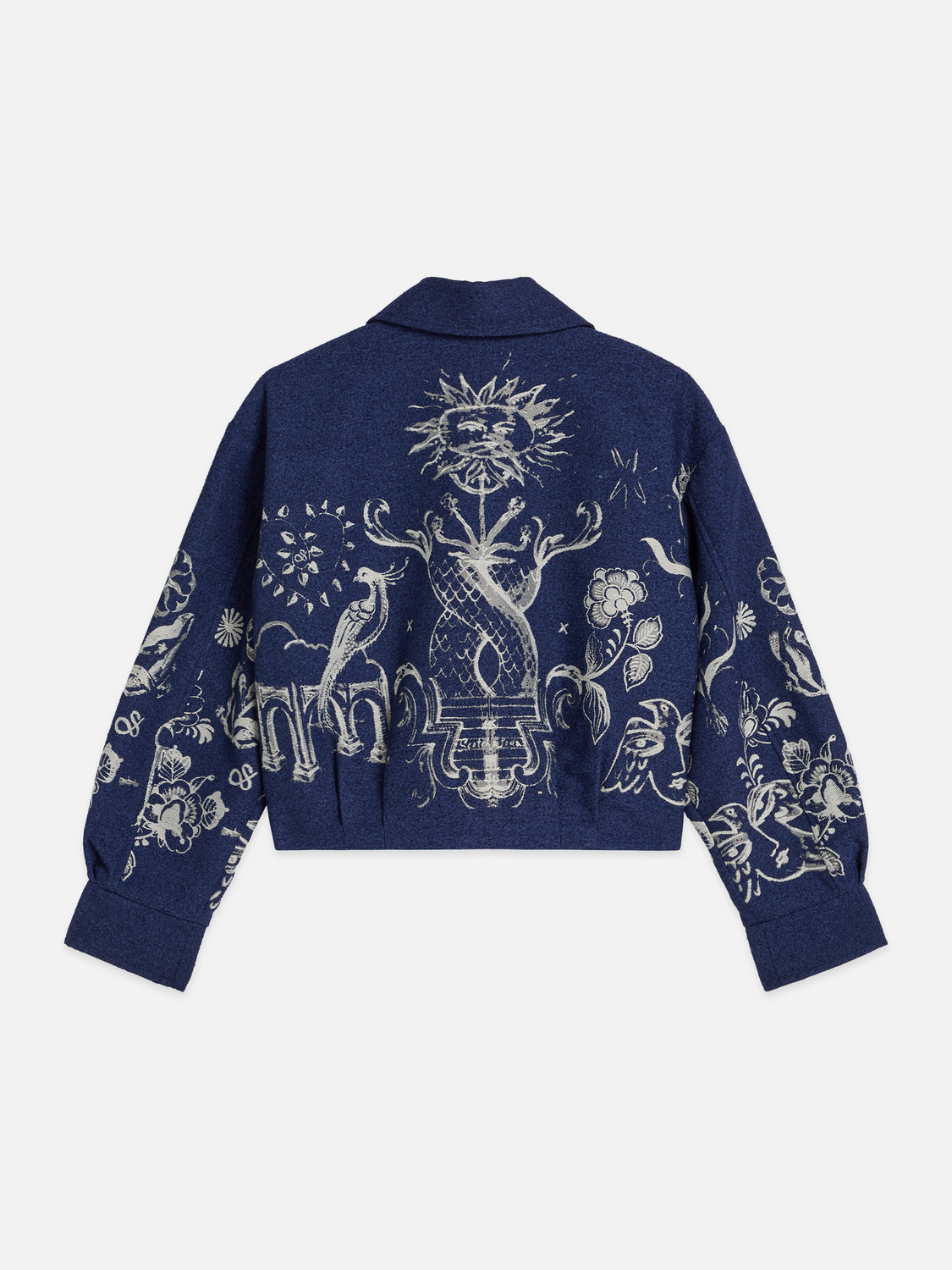 Scotch & Soda x Royal Delft Jacquard Jacket