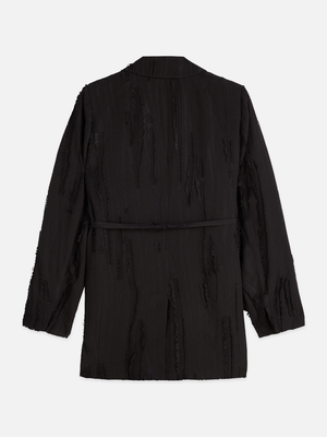 Belted Double Breasted Blazer