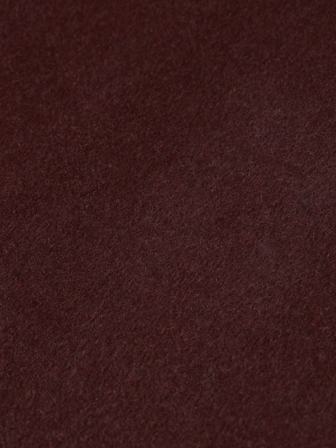 Manteau long croisé en mélange de laine