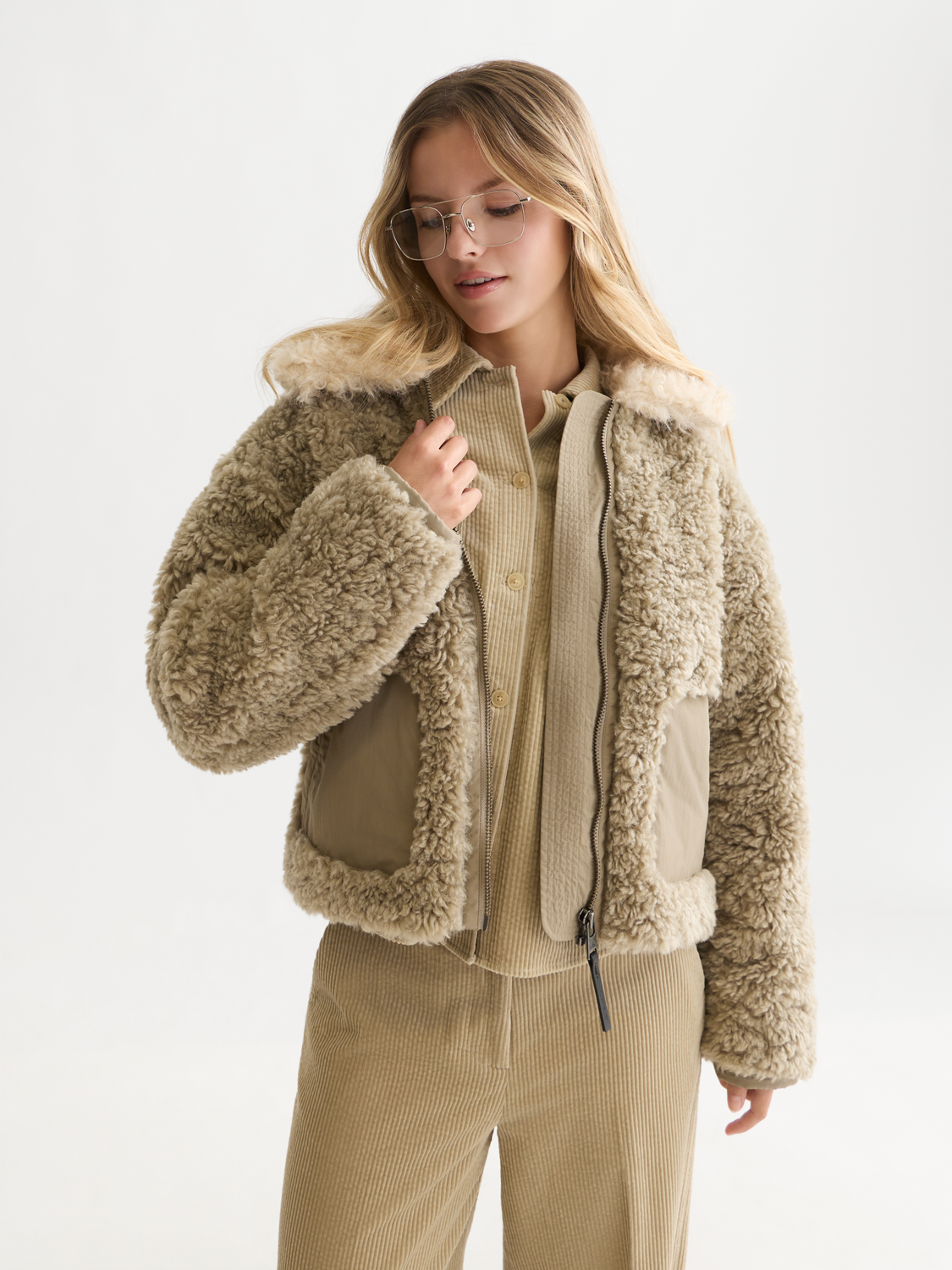 Faux Fur Jacket