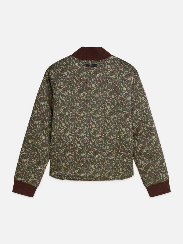 Reversible Quilted Bomber