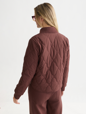 Reversible Quilted Bomber