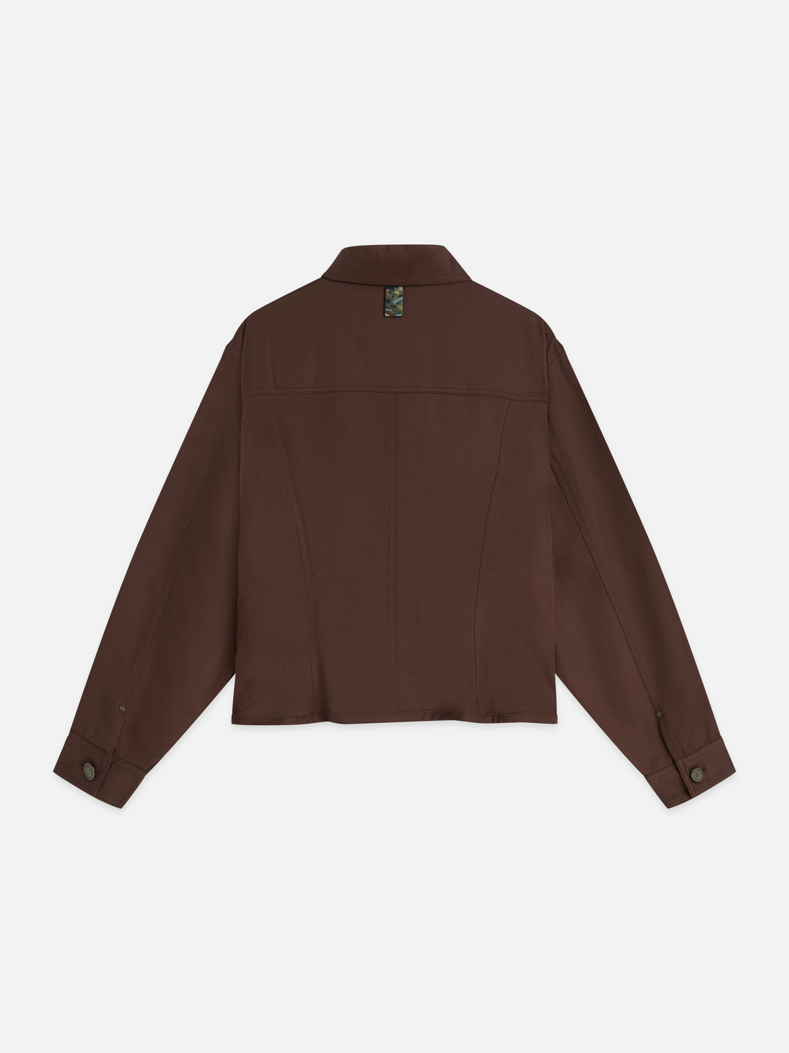 Fitted Lyocell Trucker Jacket