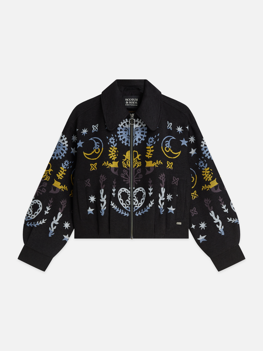 Jacquard Zip Jacket