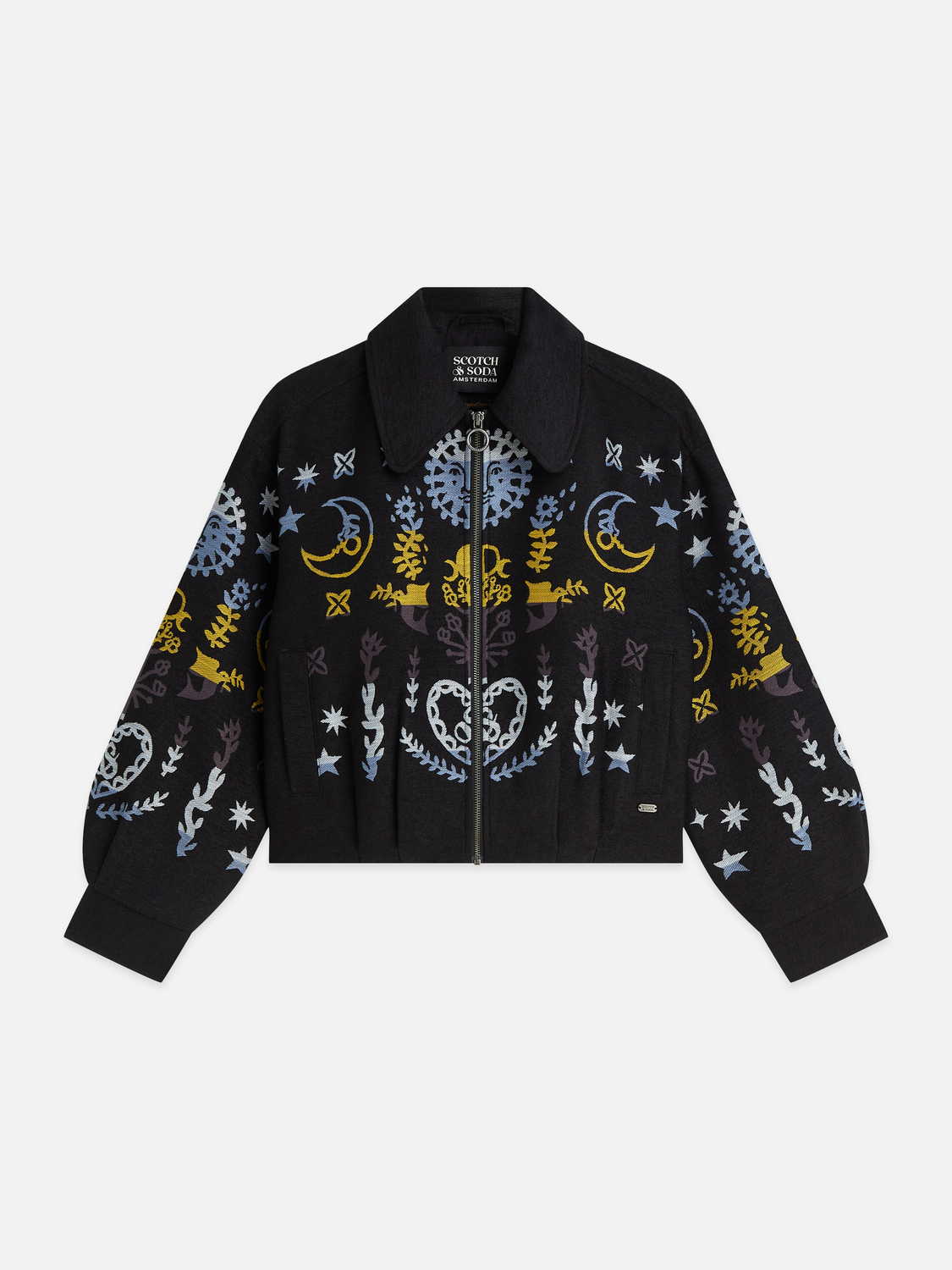 Jacquard Zip Jacket