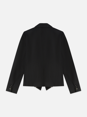 Gabardine Fitted Blazer