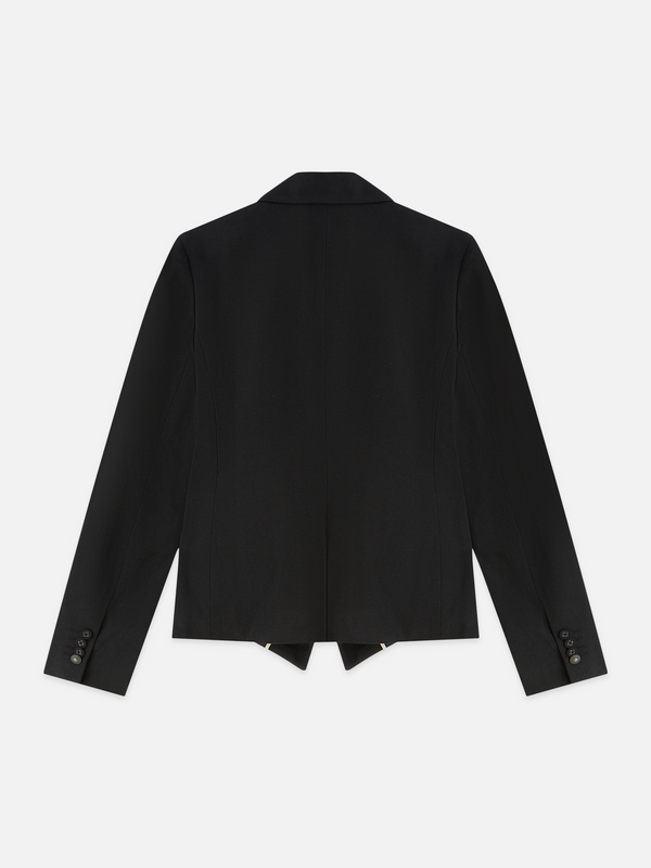 Gabardine Fitted Blazer