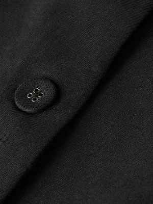 Gabardine Fitted Blazer