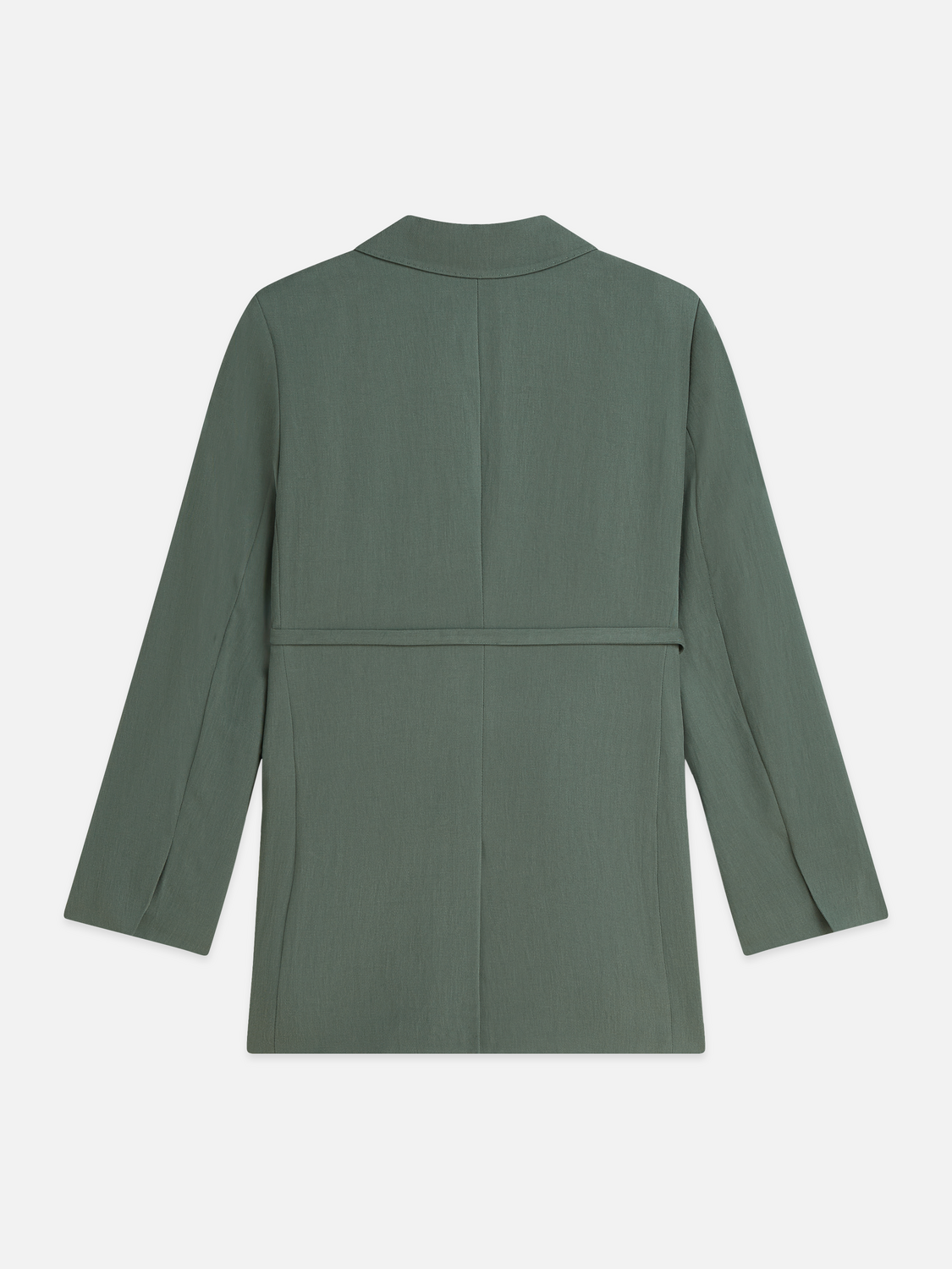 Lyocell Blend Double Breasted Blazer