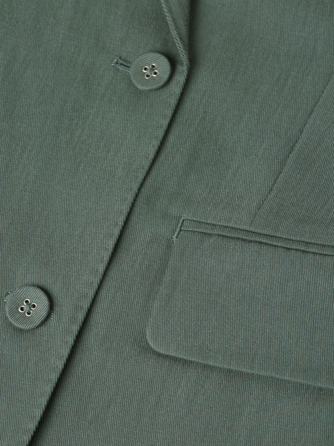 Lyocell Blend Double Breasted Blazer