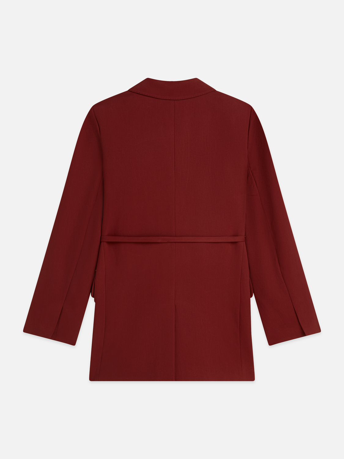 Lyocell Blend Double Breasted Blazer