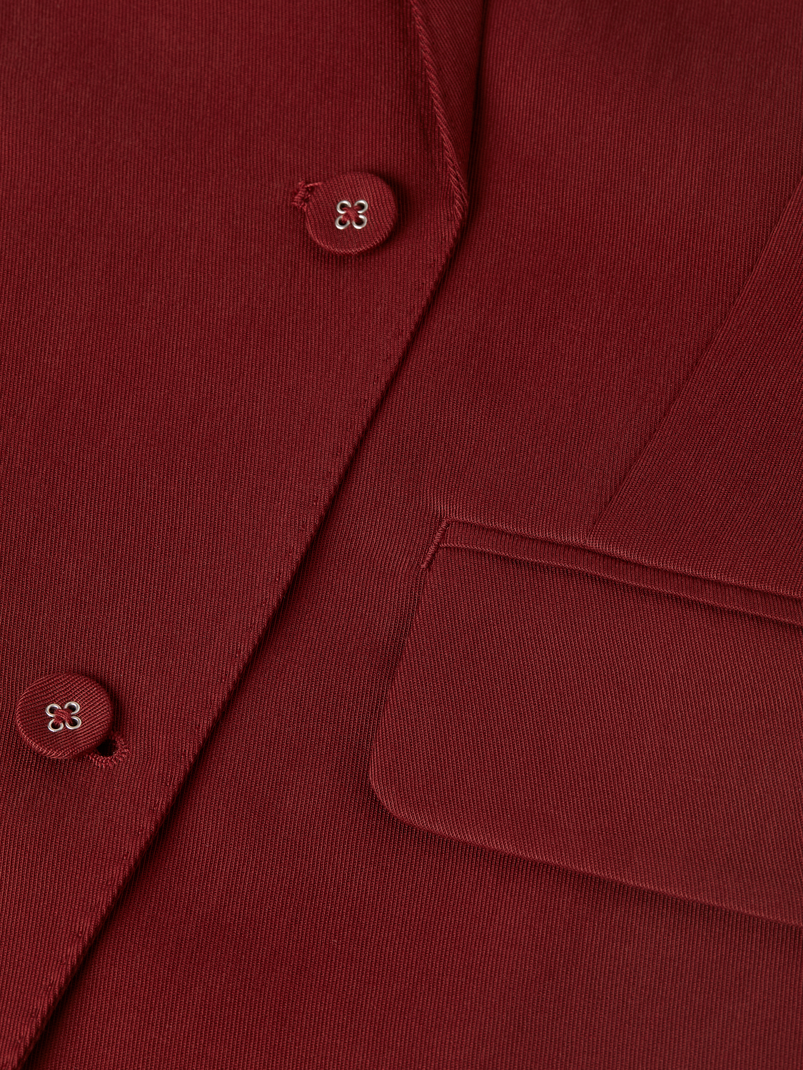 Lyocell Blend Double Breasted Blazer