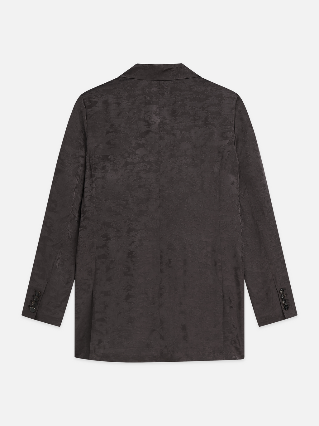 Relaxed Jacquard Single Breasted Blazer