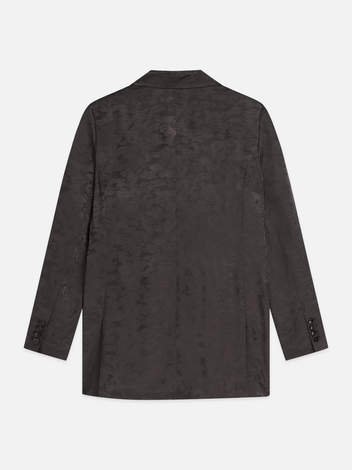 Relaxed Jacquard Single Breasted Blazer