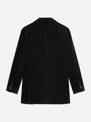 Relaxed Corduroy Single Breasted Blazer