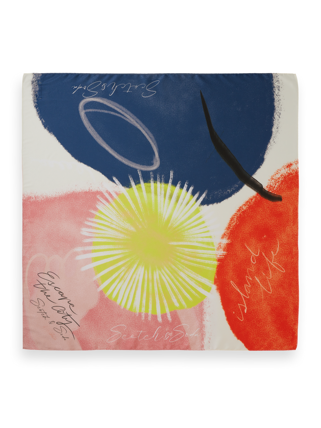 Abstract Sun Foulard