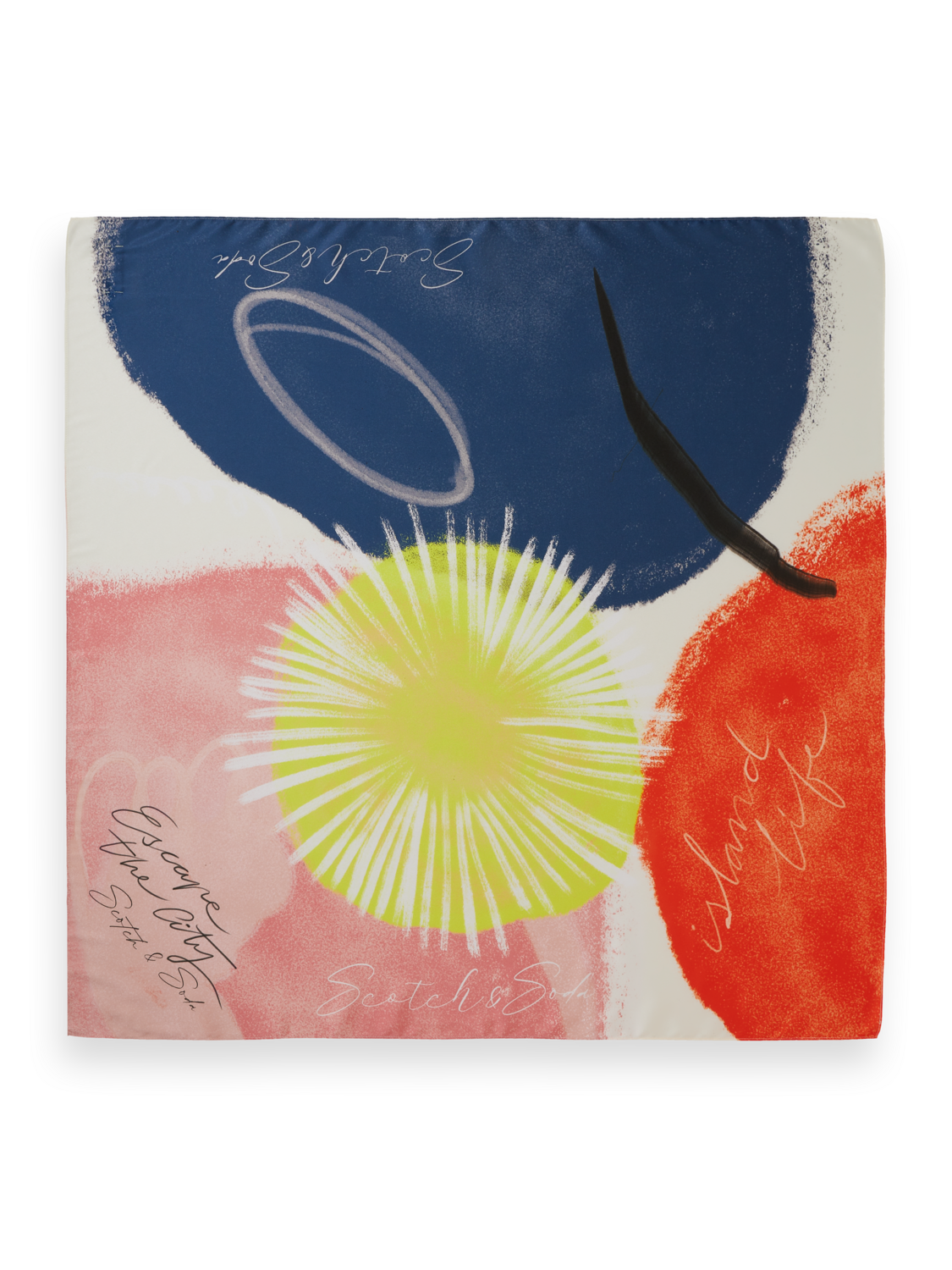 Abstract Sun Foulard