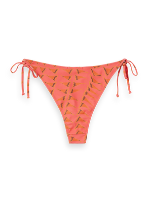 Reversible Printed Bikini Bottom