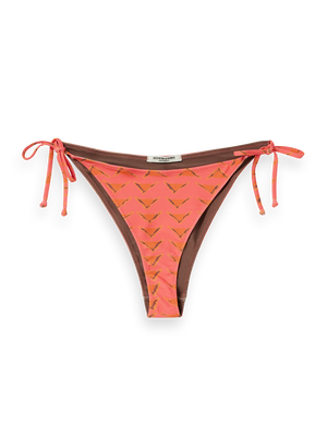 Reversible Printed Bikini Bottom