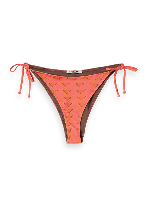 Reversible Printed Bikini Bottom